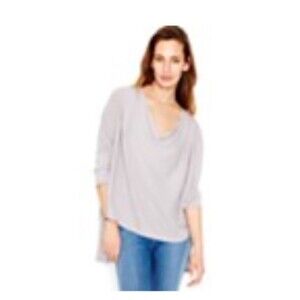 Free People Draped High-Low Top Size Large